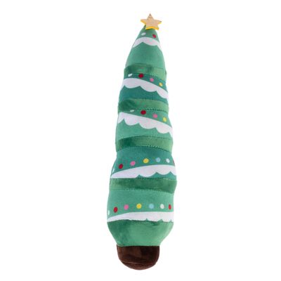 TIAKI Christmas Tree Plush Dog Toy diameter 8 x (L) 31 cm
