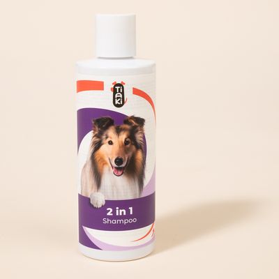 TIAKI Shampoing pour chiens 2 en 1