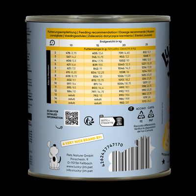 Lucky Jim Junior 6 x 800 g