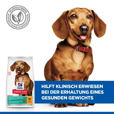 Hill's Science Plan Perfect Weight Adult 1+ Small & Mini mit Huhn - Sparpaket: 2 x 6 kg