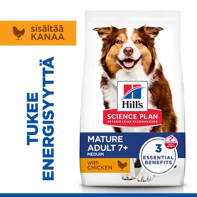 Hill's Science Plan Mature Adult 7+ Medium kana - säästöpakkaus: 2 x 14 kg