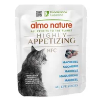 Almo Nature HFC Highly Appetizing, 6 x 50 g - Makrela