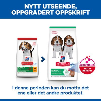 Hill's Science Plan Puppy <1 Medium med lam & ris