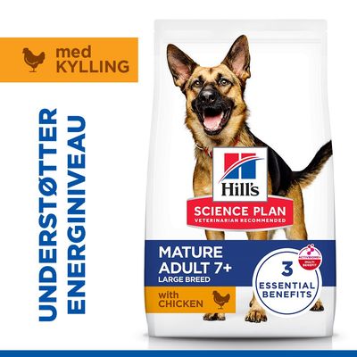 Hill's Science Plan Mature Adult 6+ Large Kylling