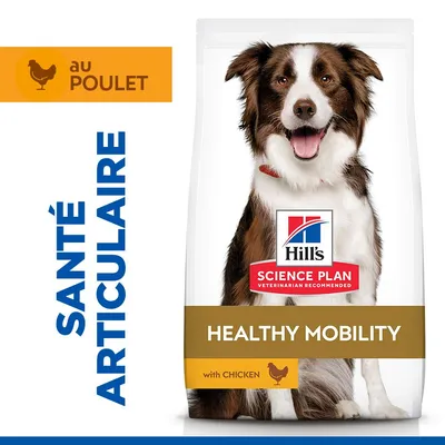Hill's Science Plan Healthy Mobility Adult 1+ Medium Poulet Hill's Science Plan Healthy Mobility Adult 1+ Medium Poulet