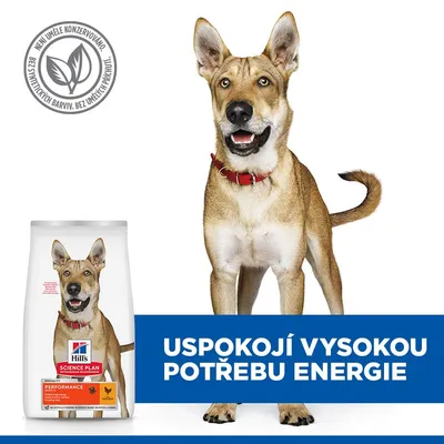 Hill's Science Plan Performance Adult 1+ kuracie - 14 kg