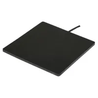 Kerbl Hobbyfarming Gummi-Heizplatte - L 24 x B 24 x H 0,7 cm