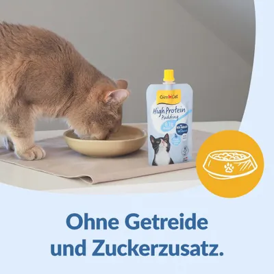 GimCat Pudding für Katzen - High-Protein (100 g)