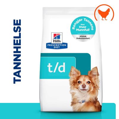 Hill's Prescription Diet t/d Dental Care Mini med kylling