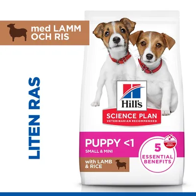 Hill`s Science Plan Puppy Small & Mini Lamb & Rice - 3 kg