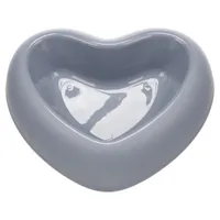 Flamingo miska na krmivo a vodu Pandor heart, modrá - 750 ml