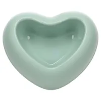 Flamingo Pandor ruokinta- ja juomakuppi Heart, vihreä - 250 ml
