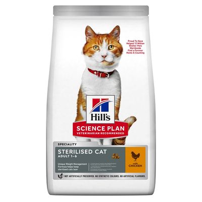 Hill's Science Plan Adult Sterilised Chicken 3 kg