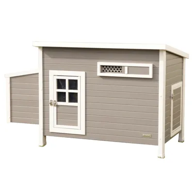 Kerbl Hobbyfarming ECO plastový kurín Barney - D 137 x Š 73 x V 83 cm