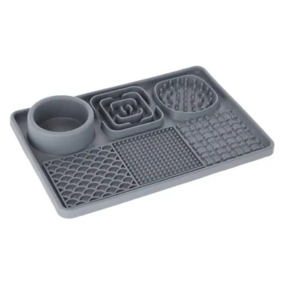 Kerbl Huisdier likmat - Maat XL: L 30 x B 20 x H 4 cm