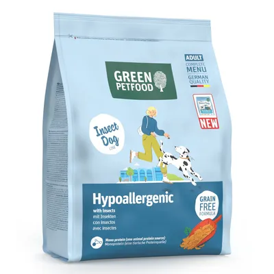 Green Petfood InsectDog Hypoallergenic mit Insekten - 900 g