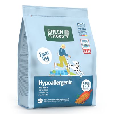 Green Petfood InsectDog Hypoallergenic mit Insekten 900 g