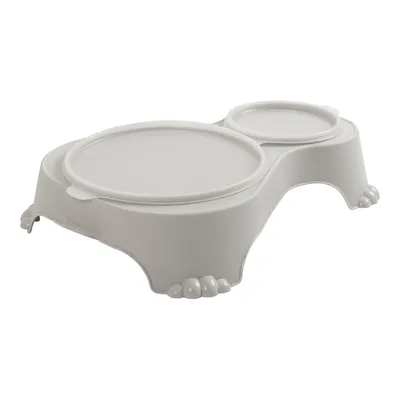 Rotho MyPet Duo Futternapf Sally - beige: 1000 ml + 280 ml Rotho MyPet Duo Futternapf Sally - beige: 1000 ml + 280 ml