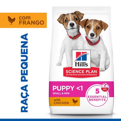Hill's Science Plan Puppy <1 Small & Mini com frango