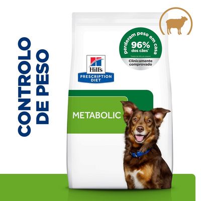 Hill's Prescription Diet Metabolic Weight Management com cordeiro e arroz
