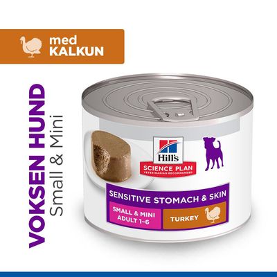 Hill's Science Plan Sensitive Stomach & Skin Small & Mini Mousse