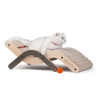 Canadian Cat Company Design Beach Chair Έπιπλο Ξυσίματος - Μ 70 x Π 35 x Υ 25 cm