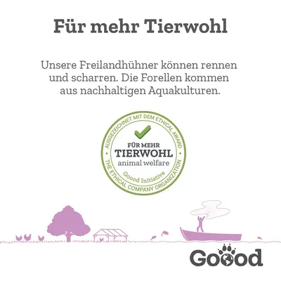 Goood Senior Freilandhuhn & Nachhaltige Forelle - 1,8 kg
