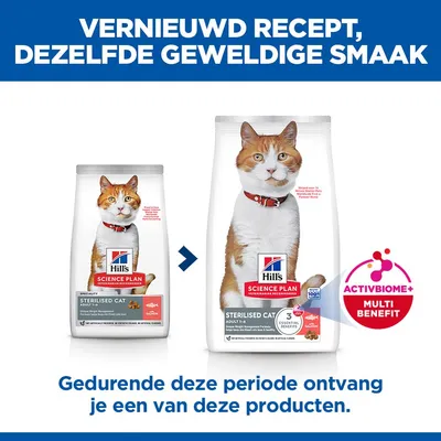 Hill's Science Plan Adult Sterilised Zalm - 10 kg