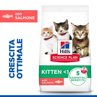 Hill's Science Plan Kitten <1 Salmone - Set %: 2 x 7 kg