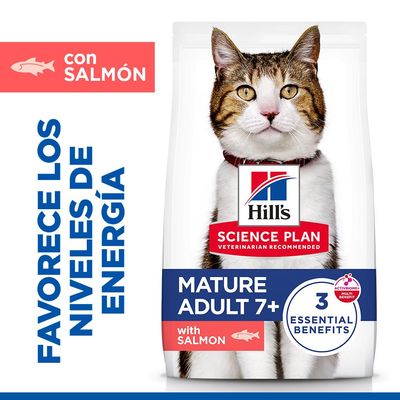 Hill's Science Plan Mature Adult 7+ salmón