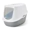 Toilette per gatti Savic Robin grigio chiaro / bianco