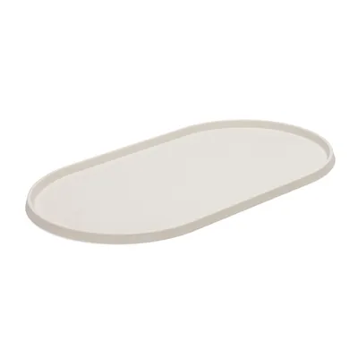 Designed by Lotte Bowl Mat Oona - Beige - 45 x 25cm (L x W)