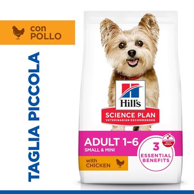 Hill's Science Plan Adult 1-6 Small & Mini con Pollo