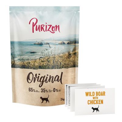 Purizon Original Αγριογούρουνο με Κοτόπουλο - χωρίς Δημητριακά
