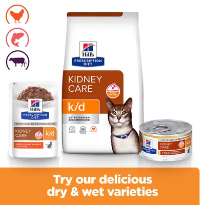 Hill's Prescription Diet Feline k/d Kidney Care Hill's Prescription Diet Feline k/d Kidney Care