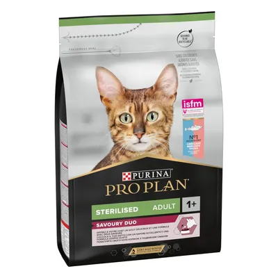 PURINA PRO PLAN Sterilised Adult Duo Cod & Trout - 3 kg