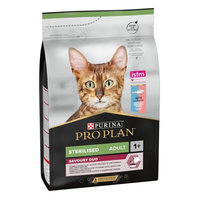 PURINA PRO PLAN Sterilised Adult Duo bacalao y trucha 3 kg