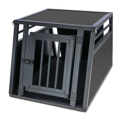 Kerbl Pet Transportbox Vacation aus Alu, graphite