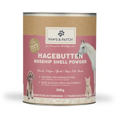 PAWS & PATCH Hagebuttenschalen Pulver - 250 g