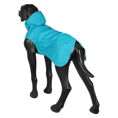 Rukka Stream pláštěnka pro psy, oceánově modrá - délka zad cca 40 cm