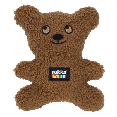 Rukka Teddy Hundespielzeug, braun Grösse S: L 15 x B 12 cm