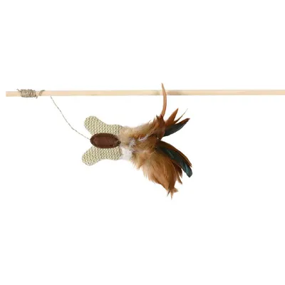 Trixie Butterfly Fishing Rod with Catnip - 1 Toy