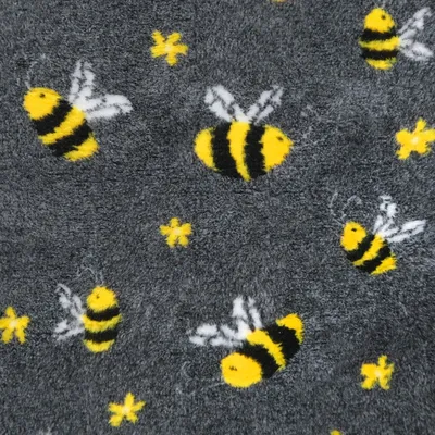 Vetbed® antypoślizgowy koc dla psa Bumblebee - Dł. x szer.: 100 x 75 cm