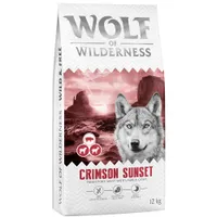Wolf of Wilderness "Crimson Sunset" - Lamm & Ziege - Neue Rezeptur: 2 x 12 kg