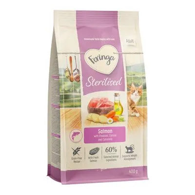 Feringa Adult Sterilised Zalm - Nieuw Recept 400 g
