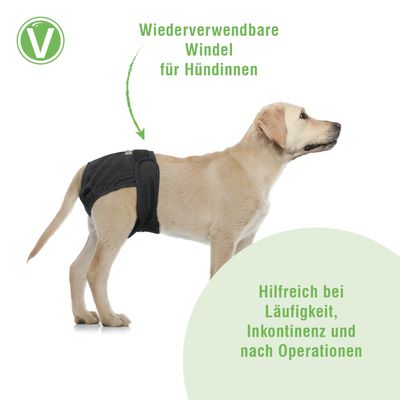 Vetlando Waschbare Hündinnenwindel