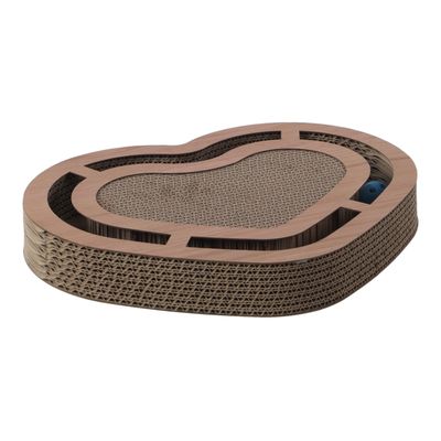 Flamingo Kratzspielzeug Poro Braun L 42,5 x B 33,5 x H 5,5 cm