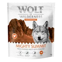 Wolf of Wilderness "Explore The Mighty Summit" Performance - sans céréales - 1 kg Nouvelle recette