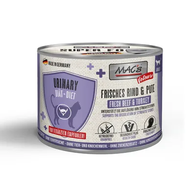 MAC's CAT Vetcare Urinary 6 x 200g - Fresh Chicken