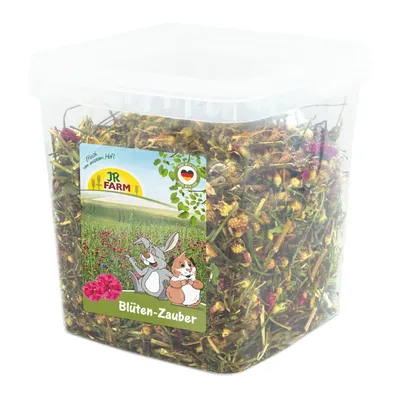 JR Farm Blüten-Zauber, mieszanka liści i kwiatów dla gryzoni - 400 g